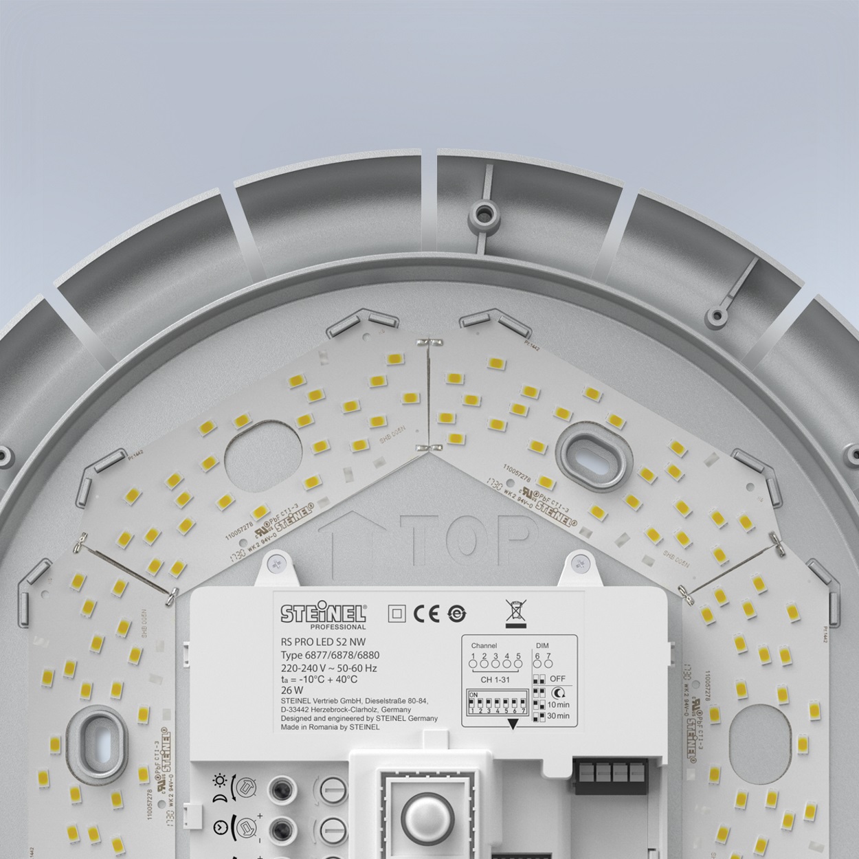 Système de refroidissement des LED intelligent