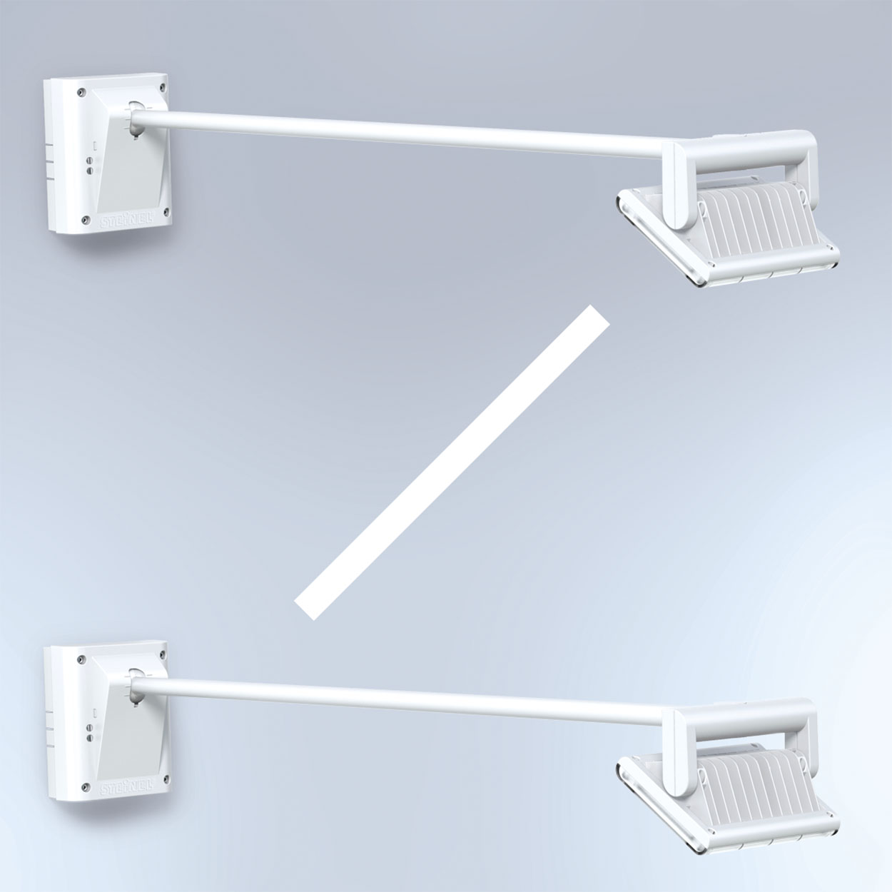 Vernetzbar über Kabel (max. 16 Stück)