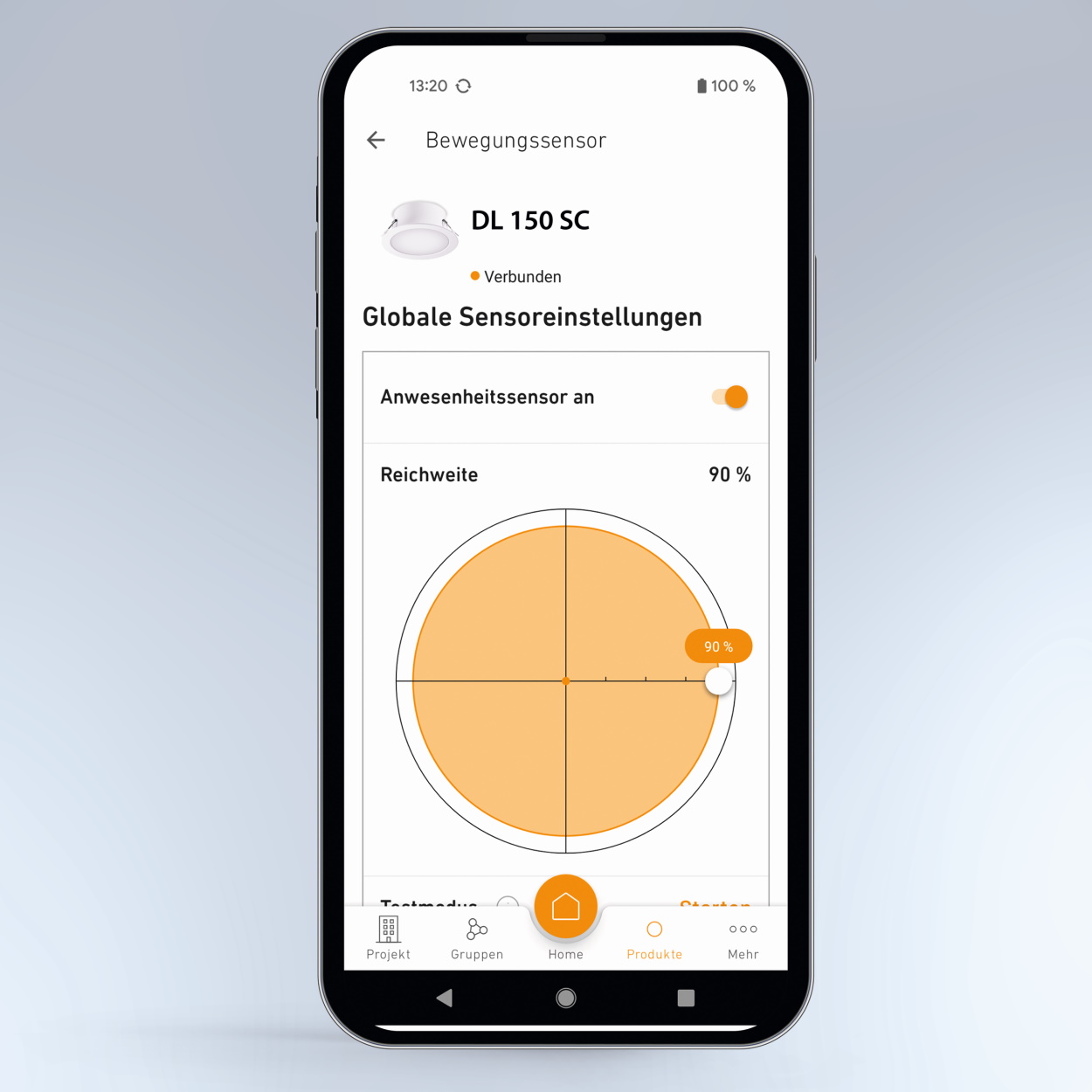 Vernetzbar und Einstellbar via Bluetooth