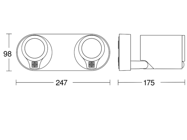 Spot DUO S with motion detector